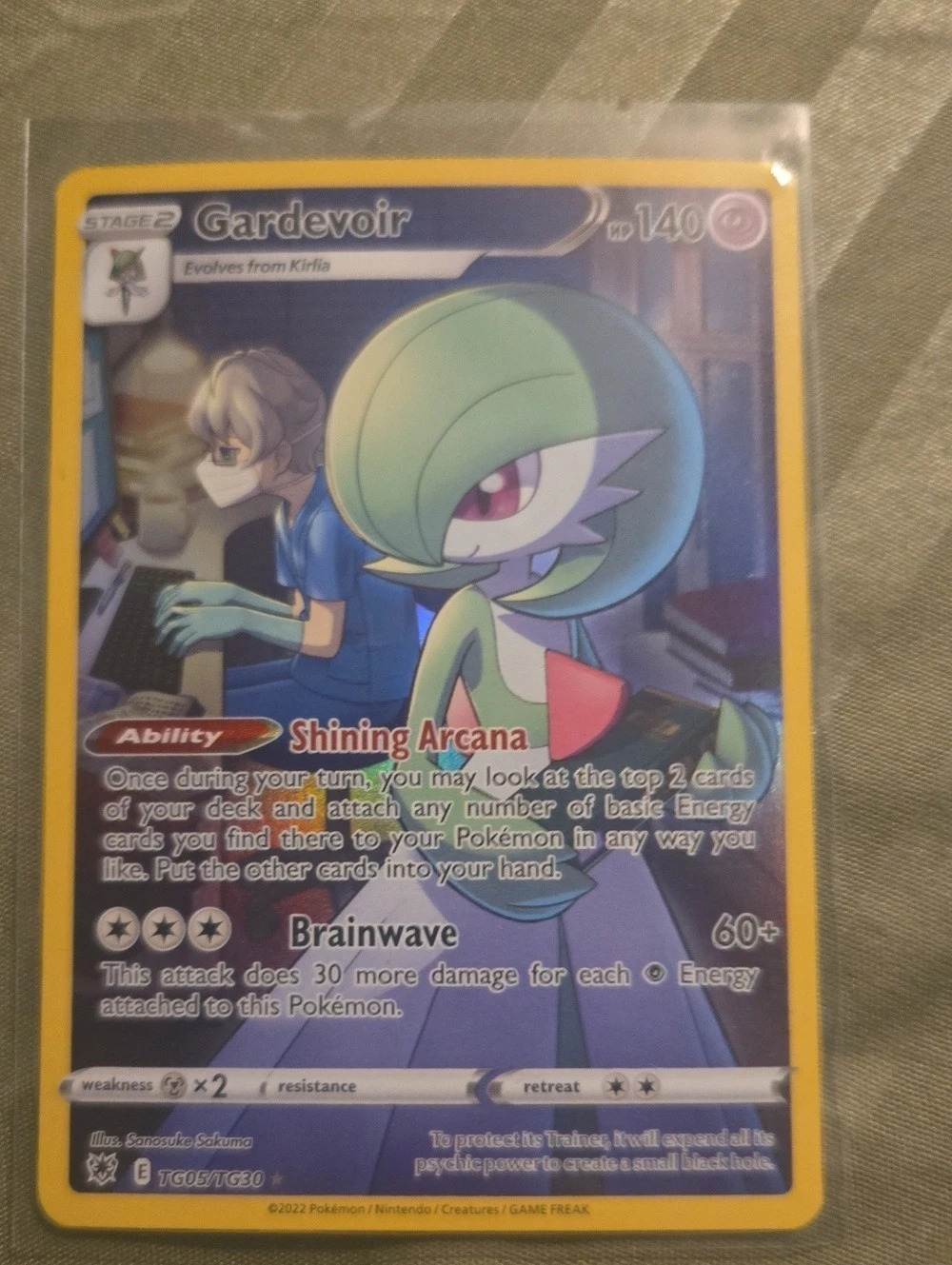 Pokémon Gardevoir Trading Card Holo